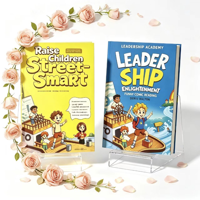 Kids Education Academy - Leadership Enlightenment Funny Comic Reading Book