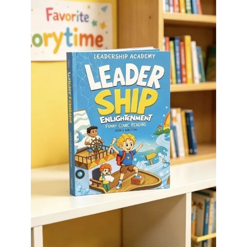 Kids Education Academy - Kids Leadership Enlightenment Comic Book |