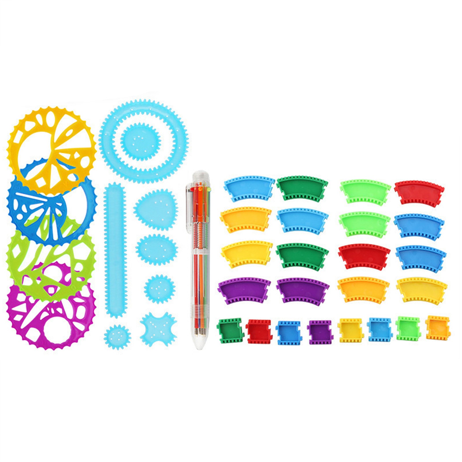 Colorful Spirograph Set Kids M - Kids Education Kit ulasan dan harga