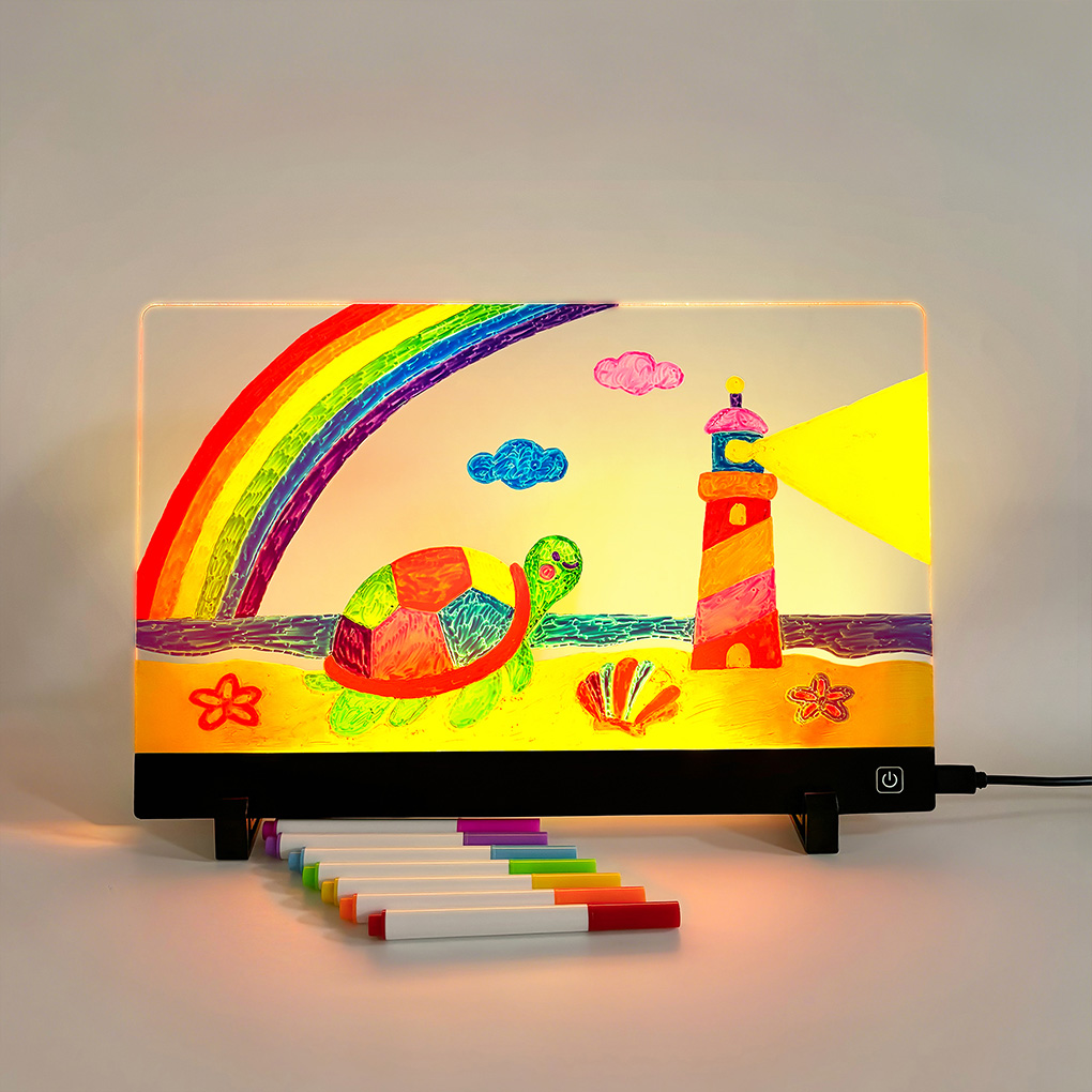 Kids Drawing Board Reusable LC - Kids Education Board ulasan dan harga
