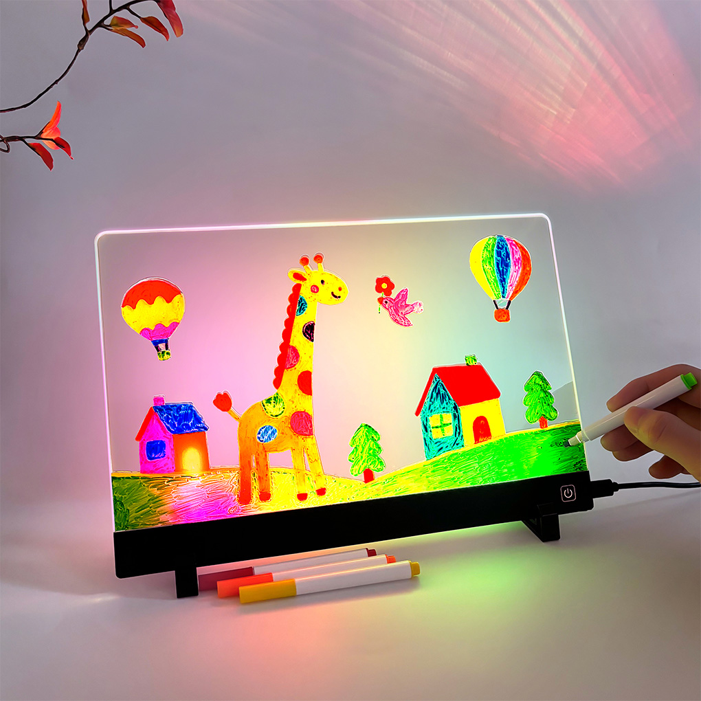 Kids Drawing Board Reusable LC - Kids Education Board ulasan dan harga