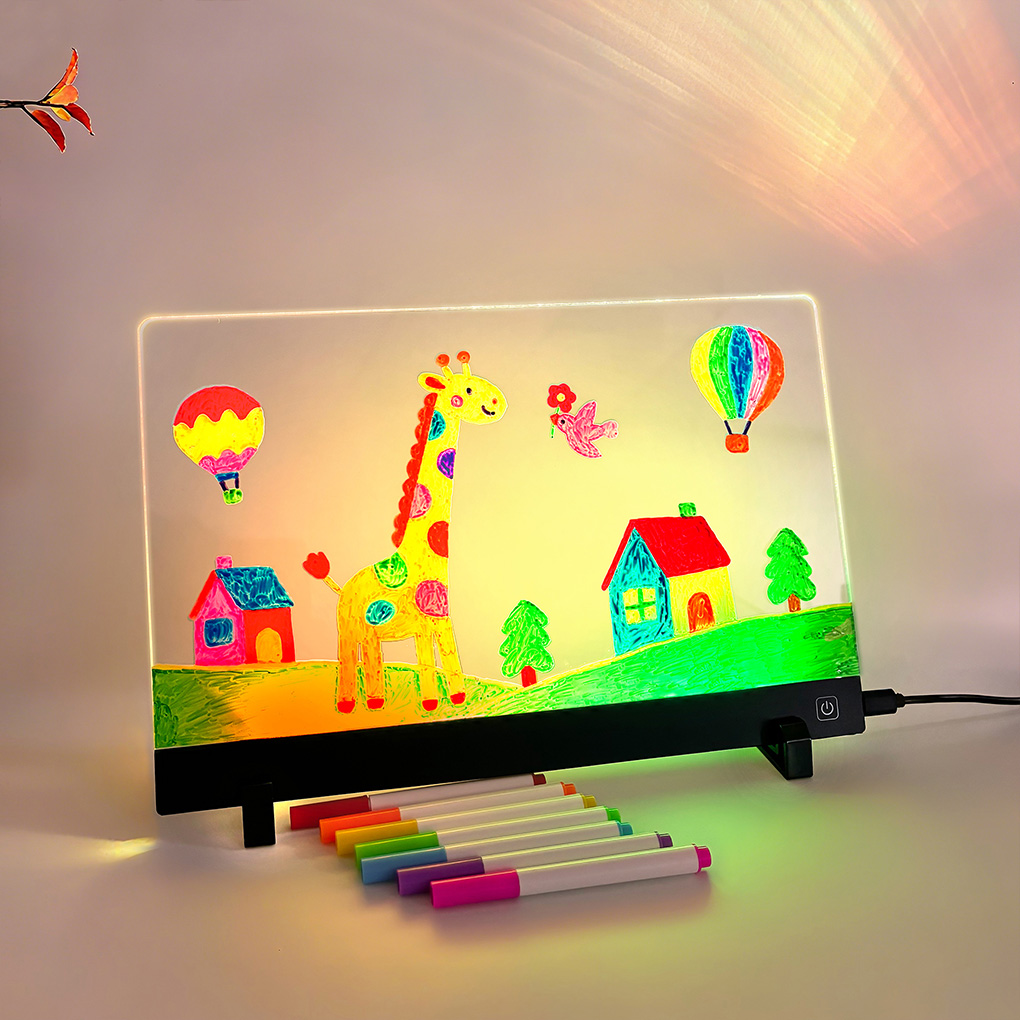 Kids Drawing Board Reusable LC - Kids Education Board ulasan dan harga
