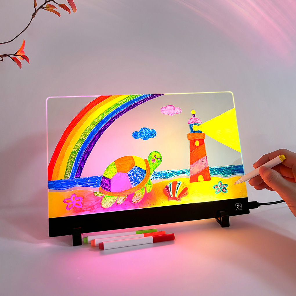 Kids Drawing Board Reusable LC - Kids Education Board ulasan dan harga