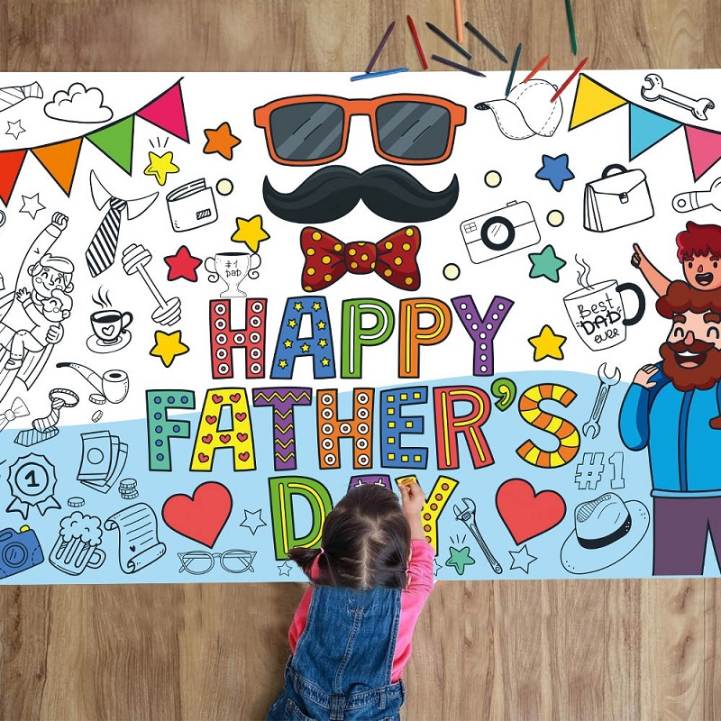 Happy Father's Day DIY Doodle  - Happy Kids Education ulasan dan harga