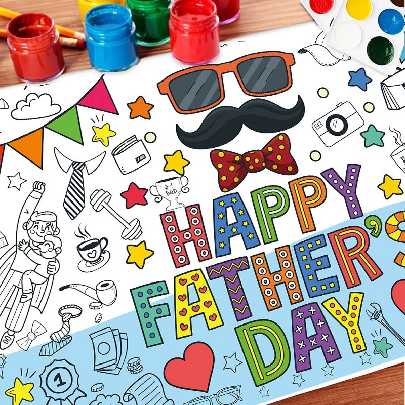 Happy Father's Day DIY Doodle  - Happy Kids Education ulasan dan harga