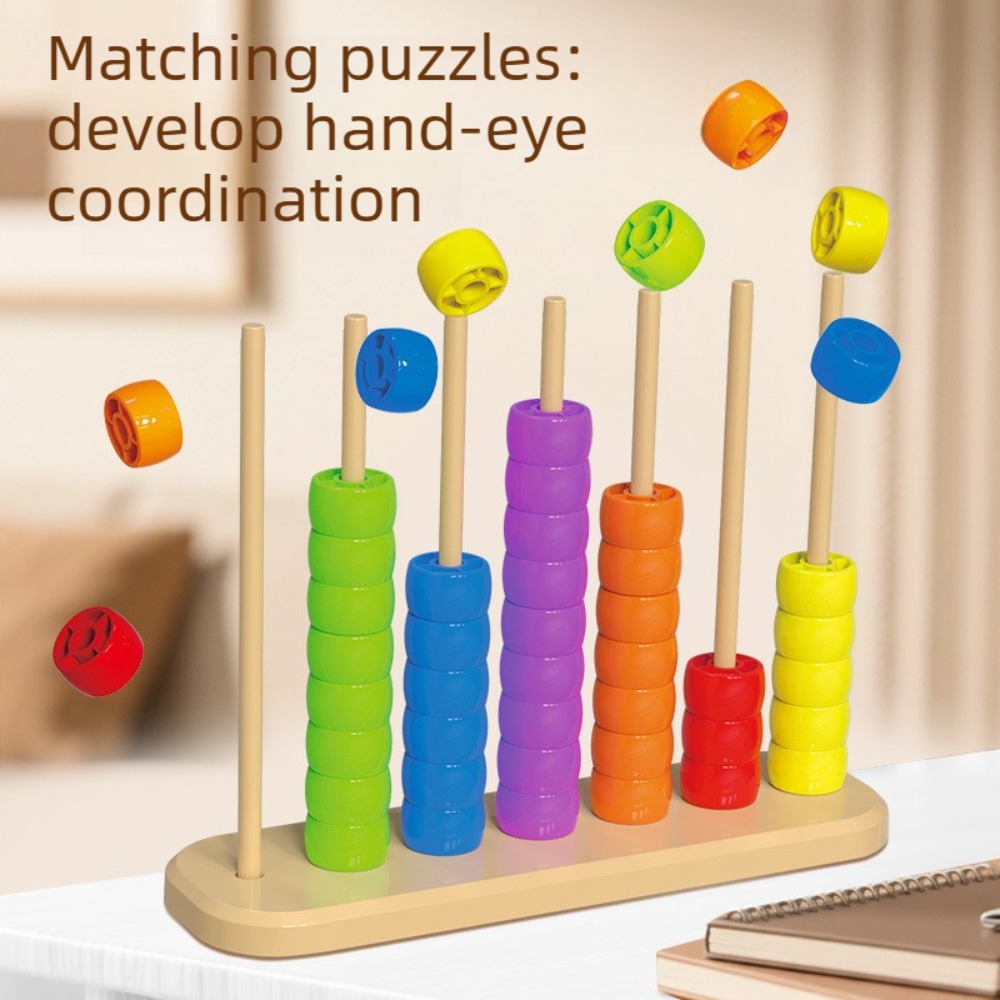 Bead Matching Children's Puzzl - Abacus Counting Bead ulasan dan harga
