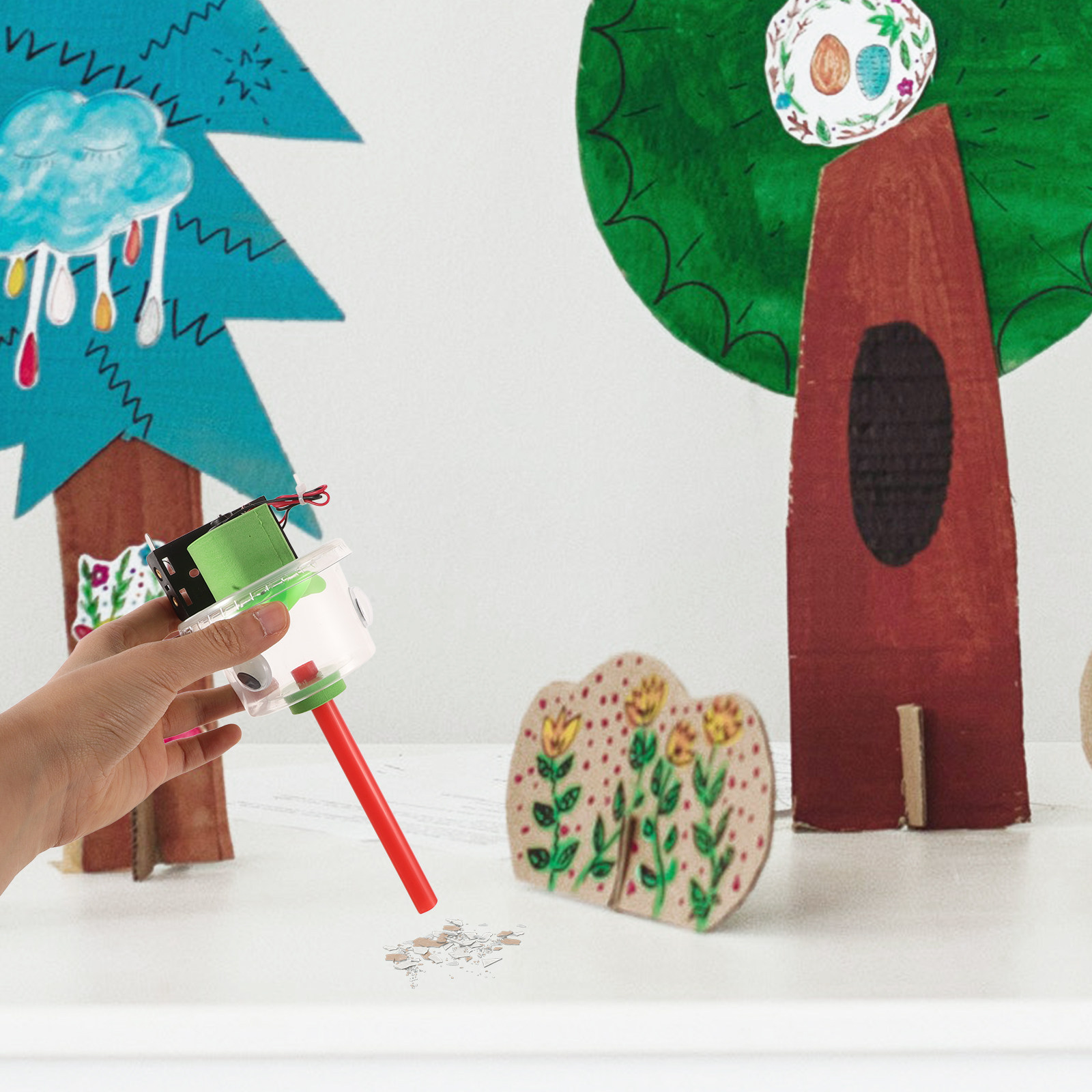 Simple DIY Vacuum Cleaner Stem - Kids Education Kit ulasan dan harga