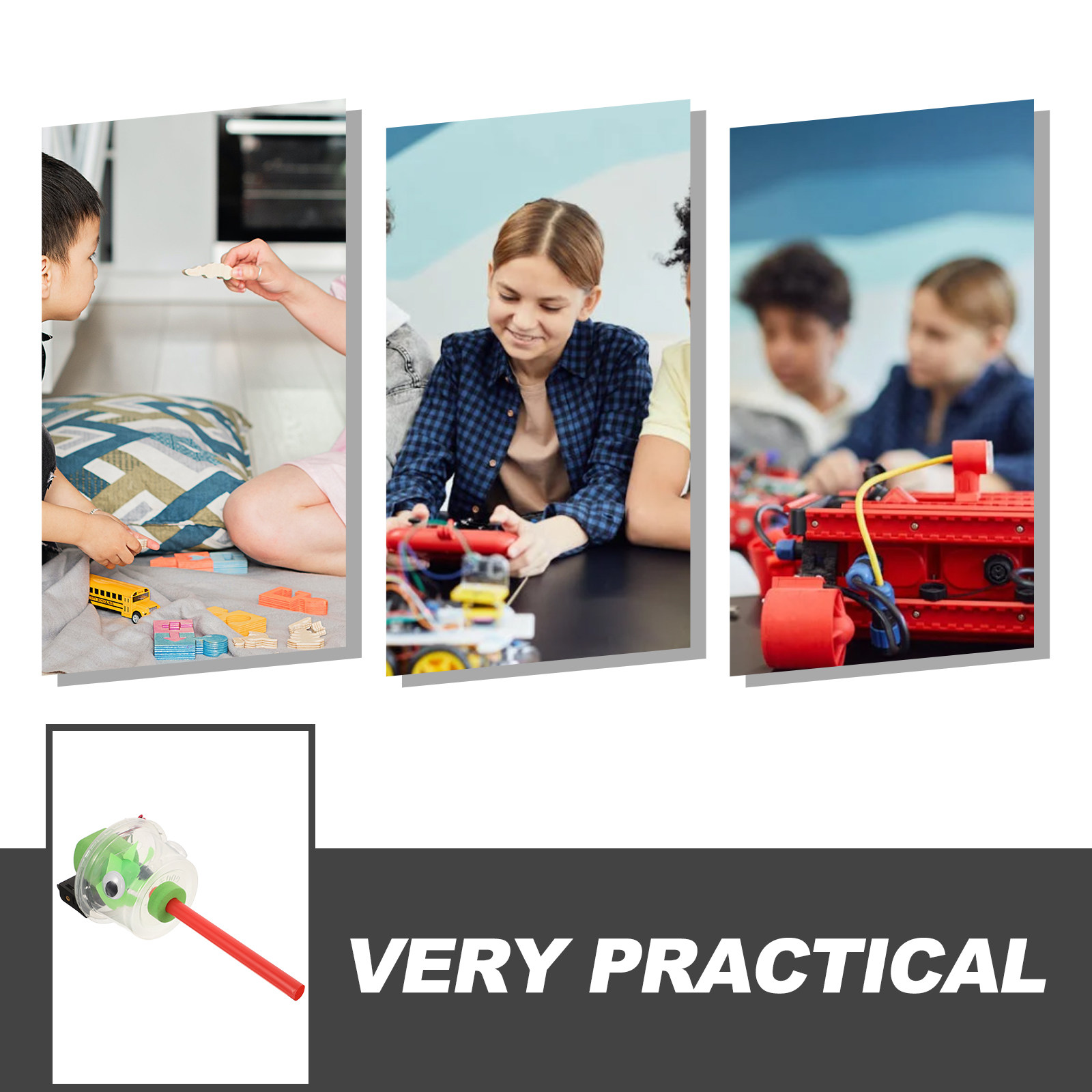 Simple DIY Vacuum Cleaner Stem - Kids Education Kit ulasan dan harga