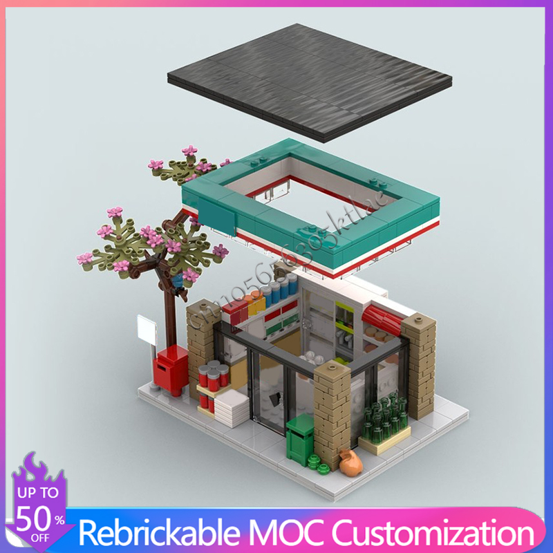 602PCS Customize Urban House S - Kids Education Store ulasan dan harga