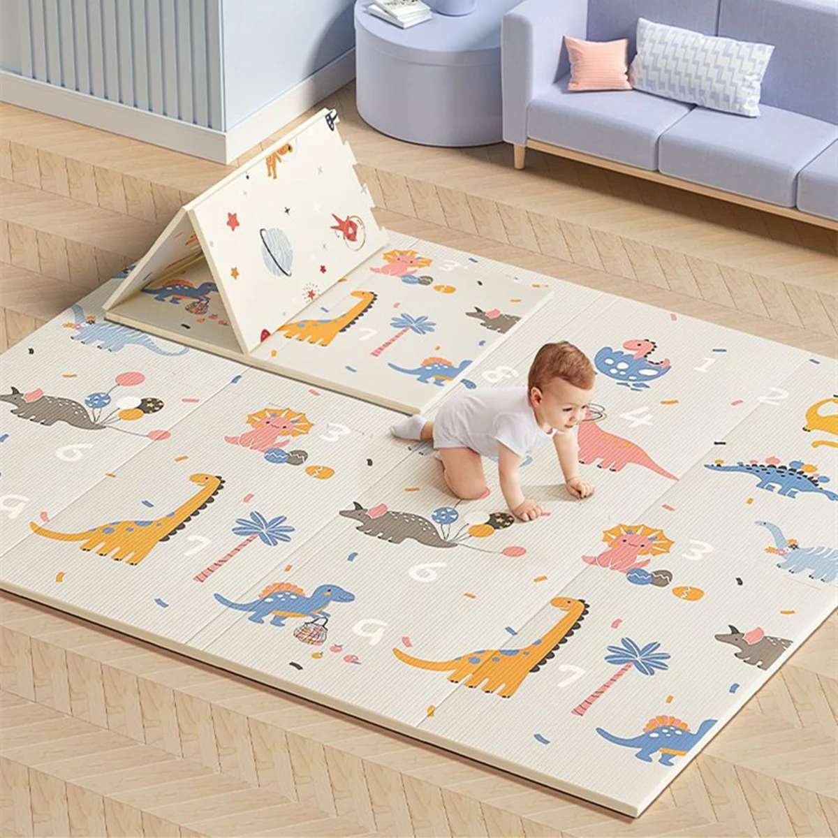 Non-Toxic Educational Foldable - Kids Education Rug ulasan dan harga