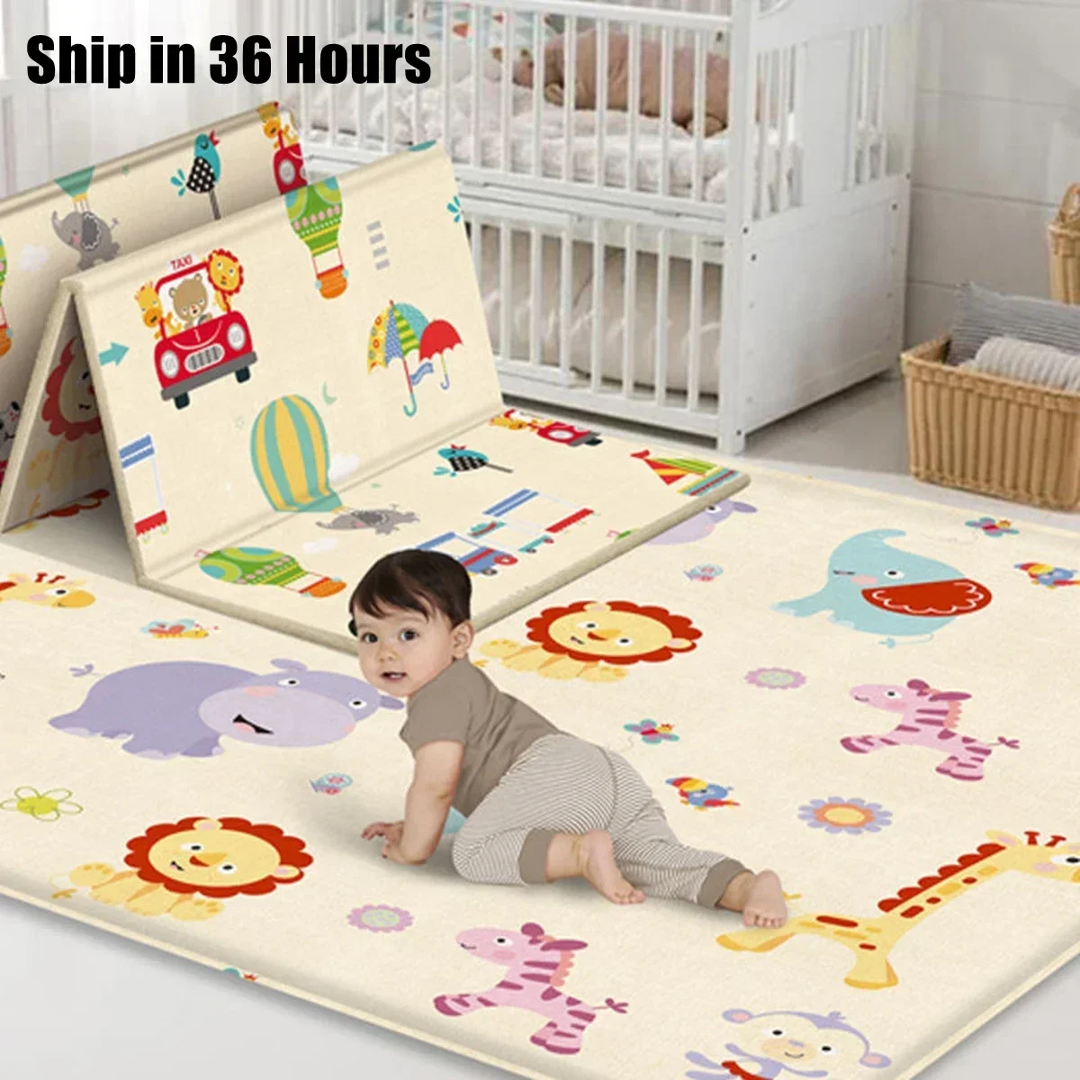 Non-Toxic Educational Foldable - Kids Education Rug ulasan dan harga