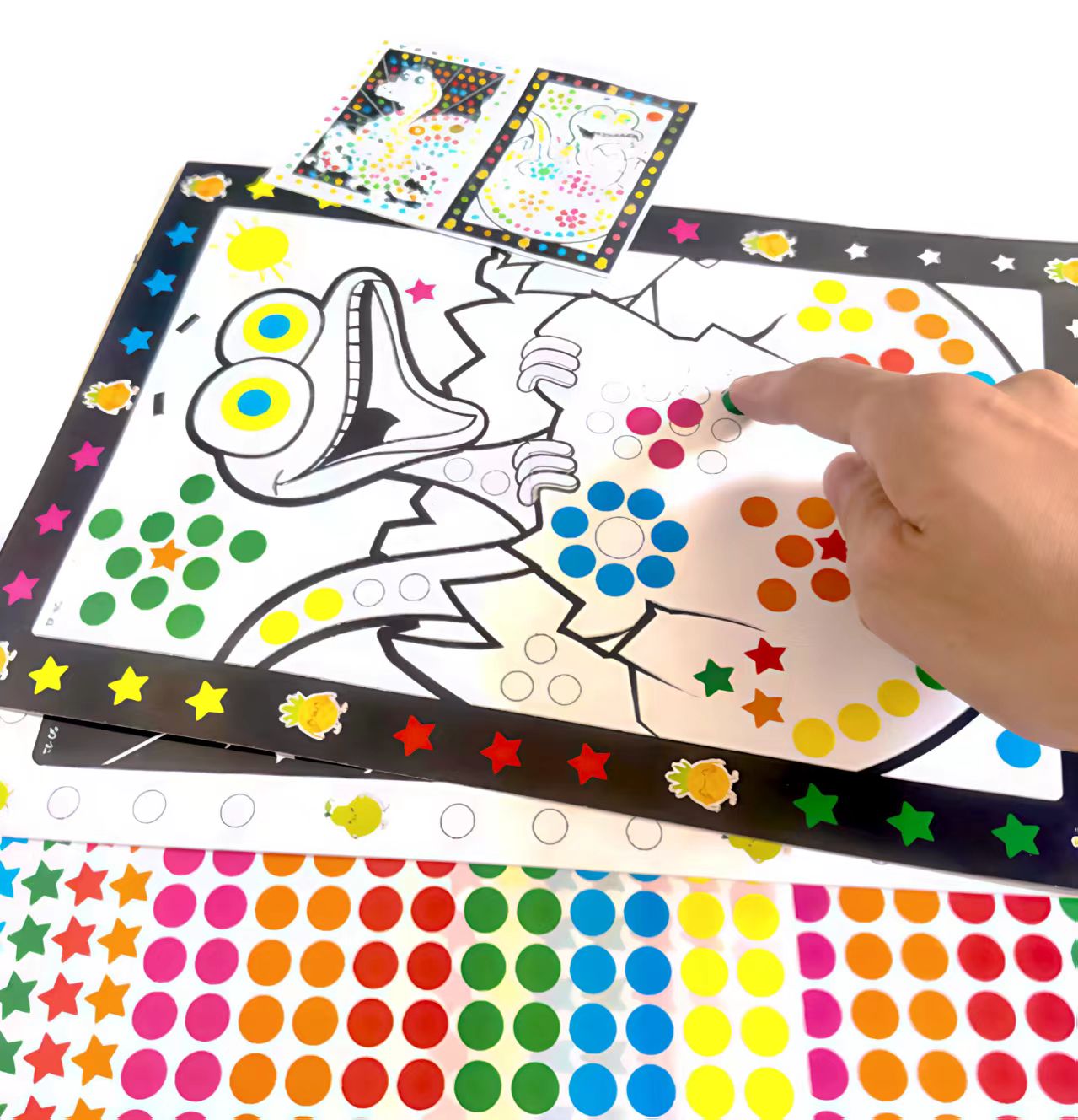 6/10 Sheets/Lot Cute Cartoon A - Happy Kids Education ulasan dan harga