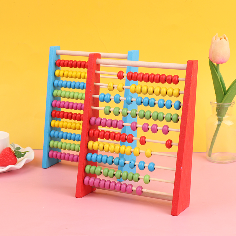 New-Wooden Abacus Child Math E - Abacus Counting Bead ulasan dan harga