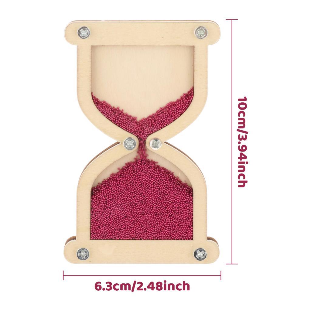 Wooden Busy Board Sandglass Ac - Kids Education Board ulasan dan harga