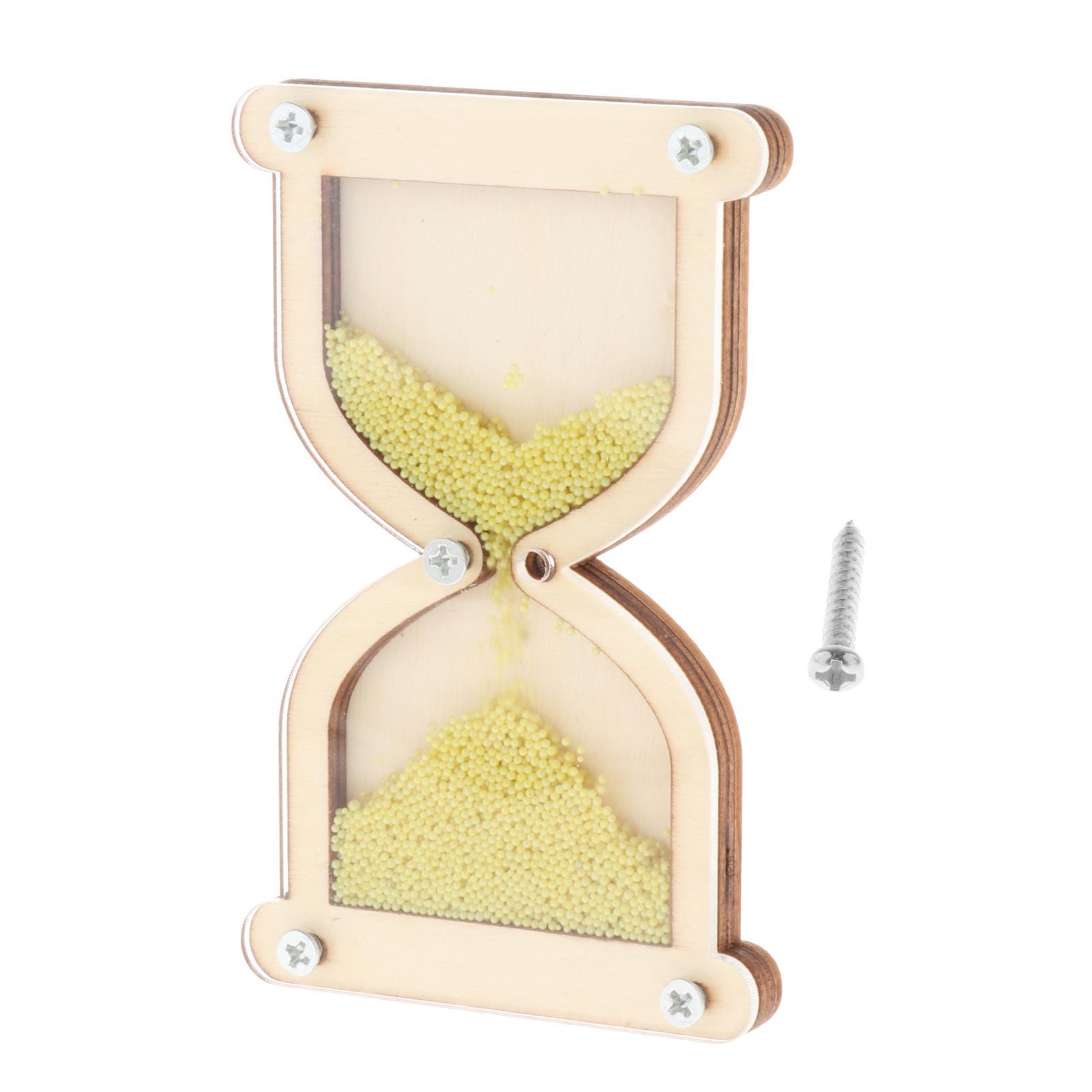 Wooden Busy Board Sandglass Ac - Kids Education Board ulasan dan harga