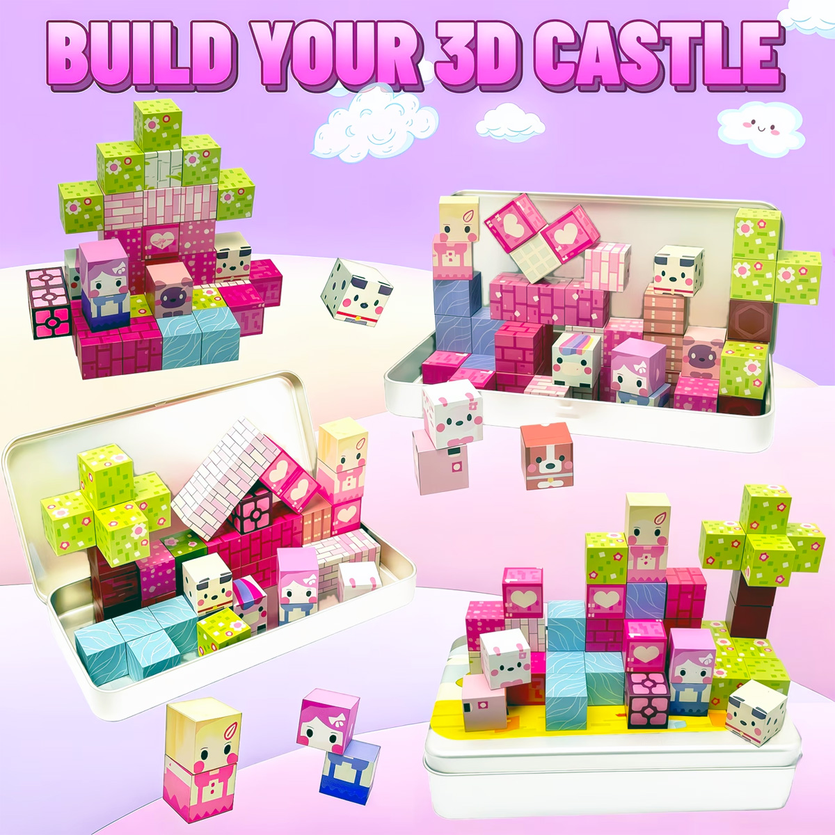 Magnetic Building Block Toy Mi - Kids Education World ulasan dan harga