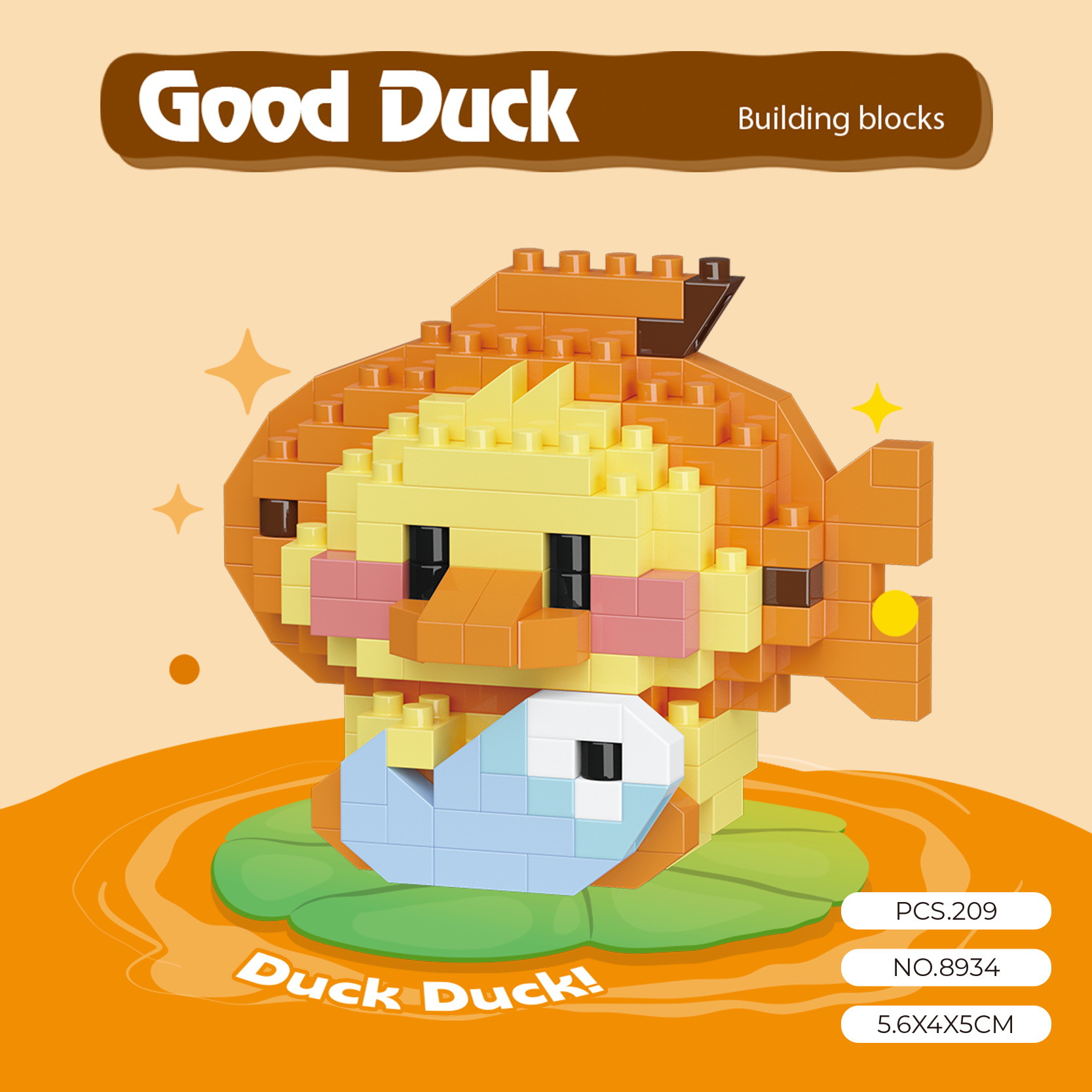New Happy Cute Duck Series Ass - Happy Kids Education ulasan dan harga