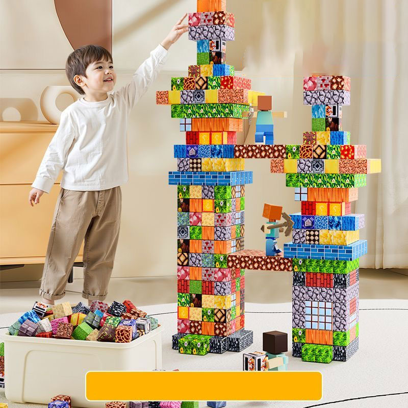 Mine World Magnetic Building B - Kids Education World ulasan dan harga