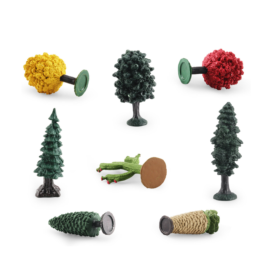 Miniature Realistic Trees And  - Kids Educational Resources ulasan dan harga