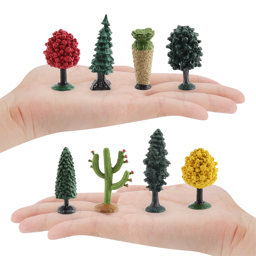 Miniature Realistic Trees And  - Kids Educational Resources ulasan dan harga