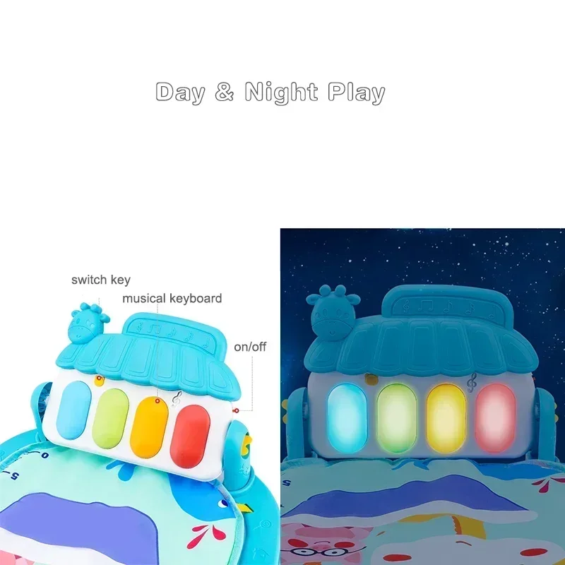 Baby Music Rack Play Mat Baby  - Kids Education Rug ulasan dan harga
