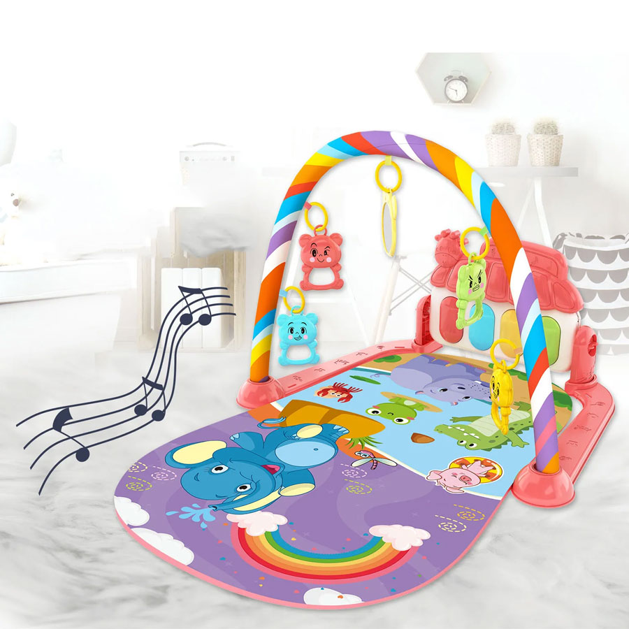 Baby Music Rack Play Mat Baby  - Kids Education Rug ulasan dan harga