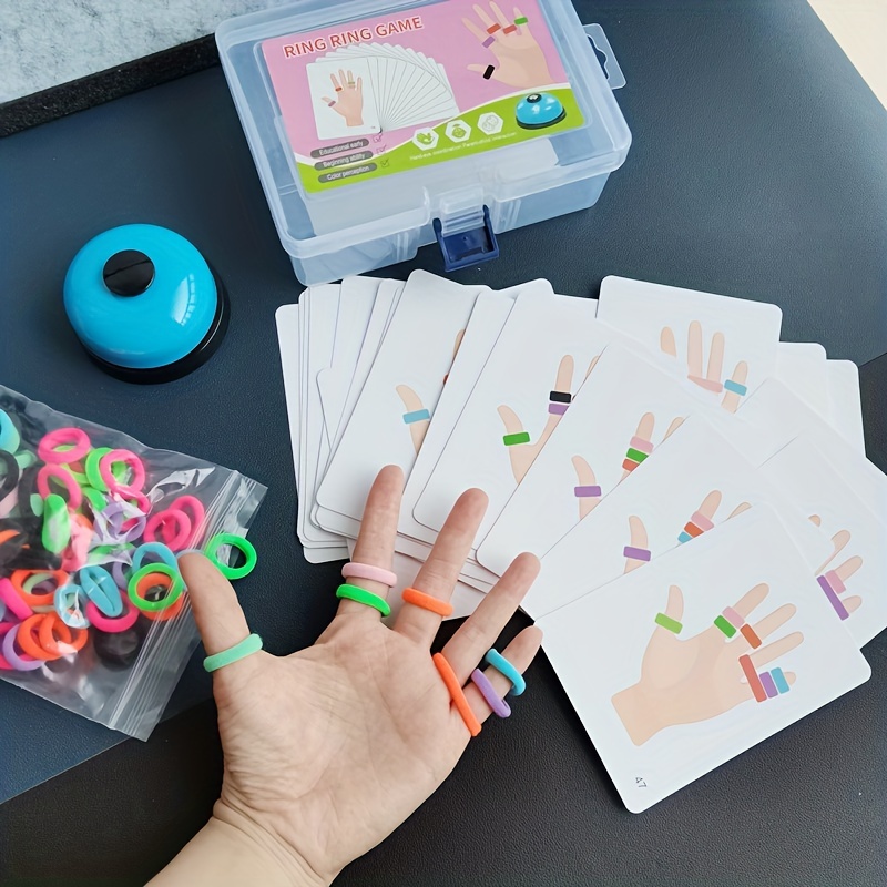 Kids Finger Ring Board Game Co - Kids Education Board ulasan dan harga