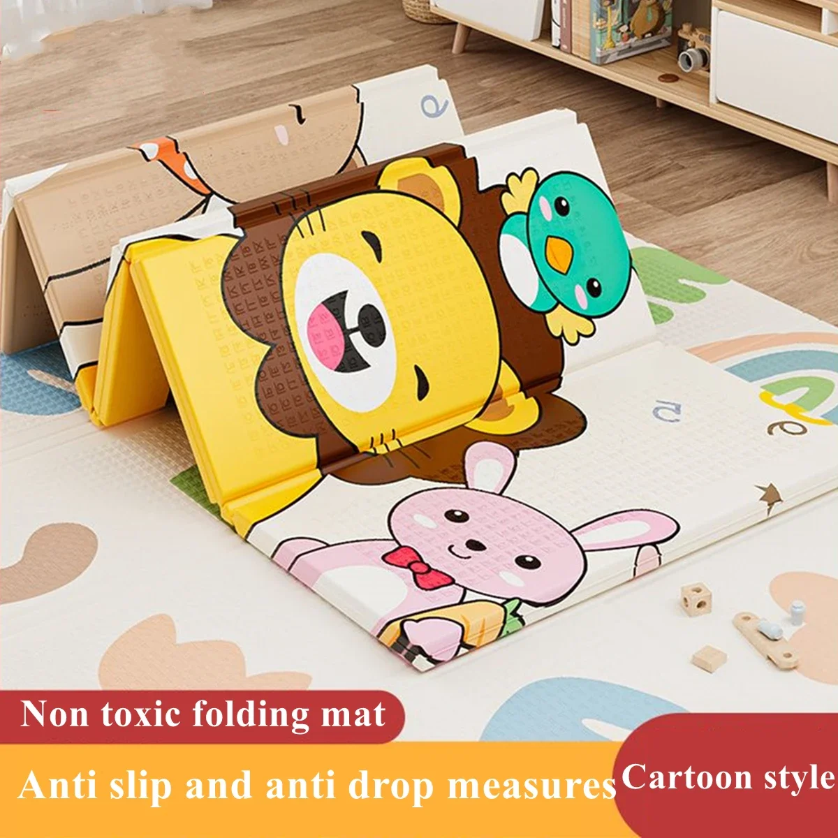 XPE Foldable Baby Play Mat Chi - Kids Education Rug ulasan dan harga