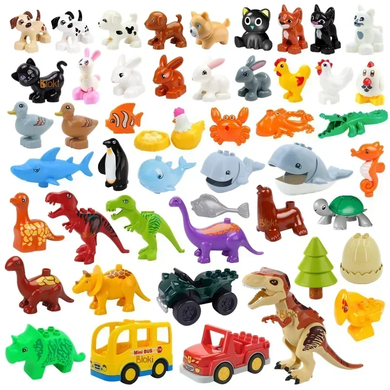 Big Building Blocks Jurassic W - Kids Education World ulasan dan harga