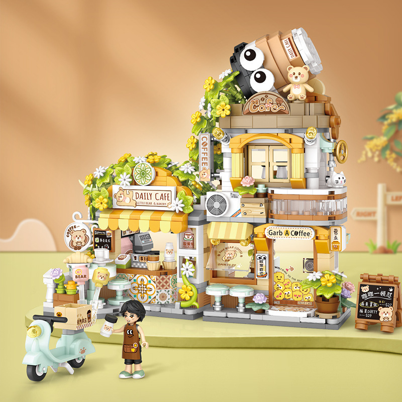 NEW Panda Pet Zoo Coffee Shop  - Kids Education Store ulasan dan harga