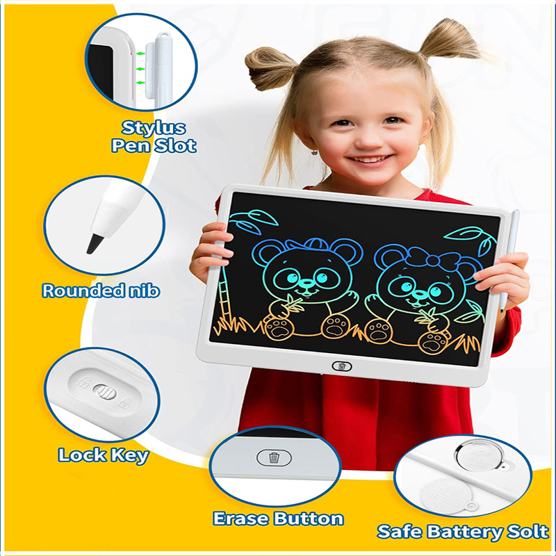 13/16 Inch LCD Drawing Tablet  - Kids Education Board ulasan dan harga