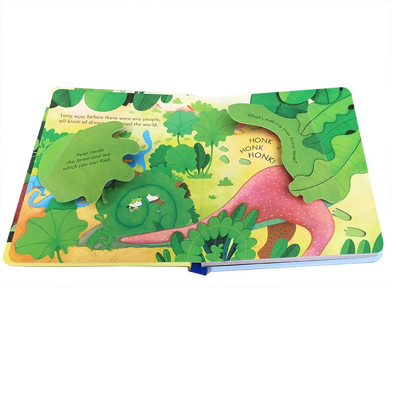 Usborne Peep Inside Dinosaurs  - Kids Education Board ulasan dan harga