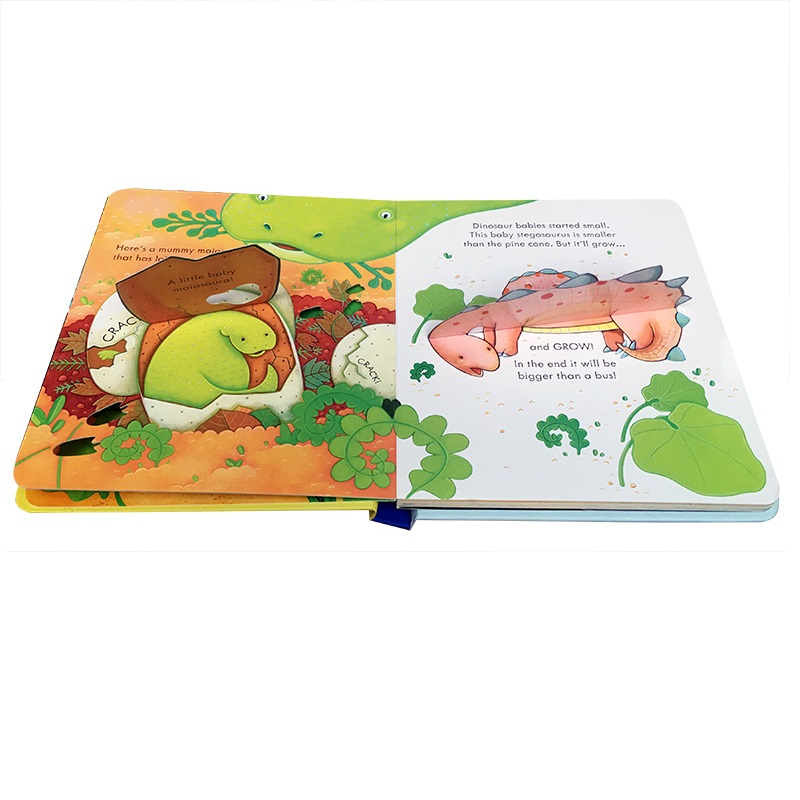 Usborne Peep Inside Dinosaurs  - Kids Education Board ulasan dan harga