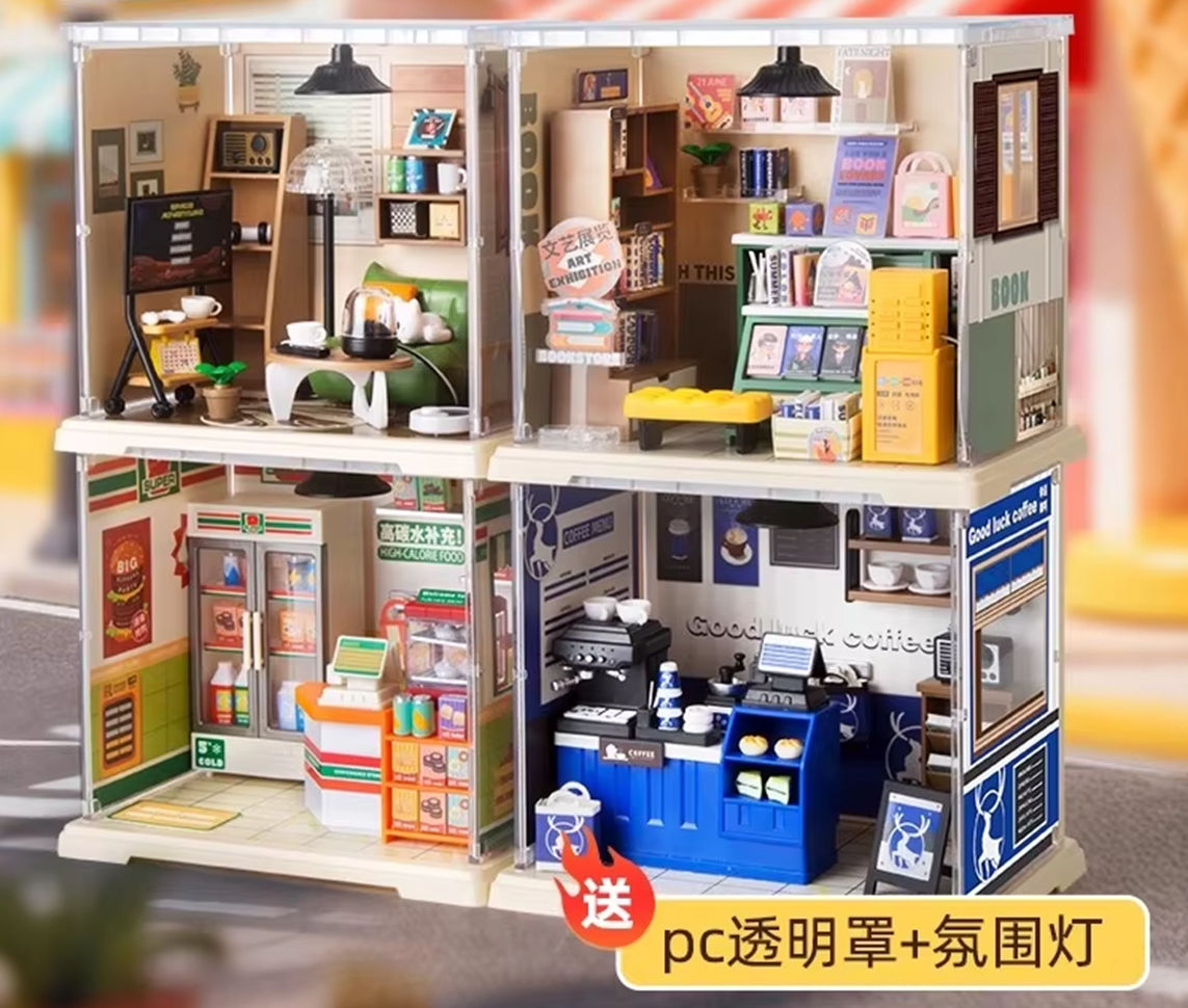 Mini City Store DIY House Kit, - Kids Education Store ulasan dan harga