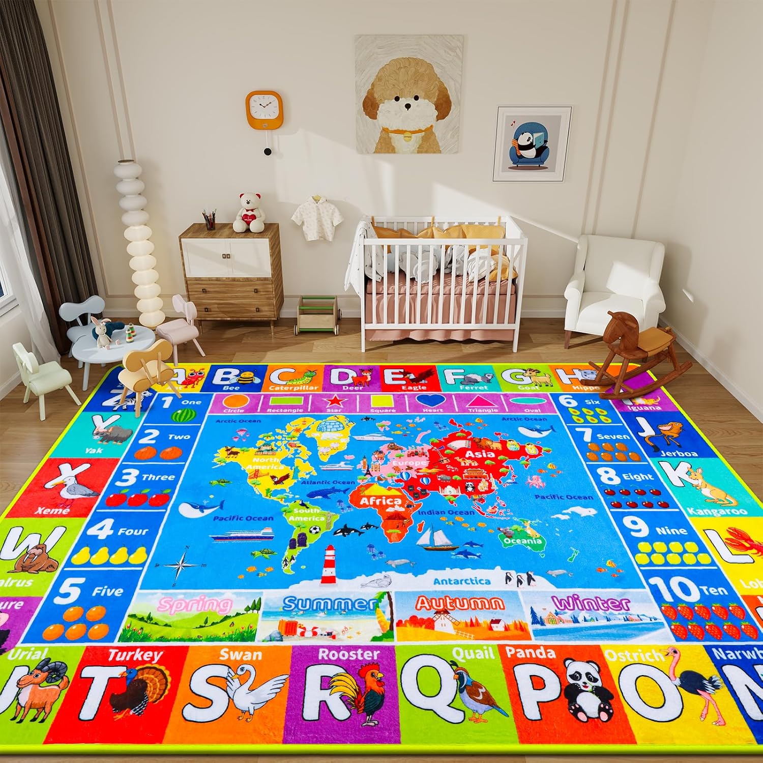 Fun Cartoon Letter Kids Play M - Kids Education World ulasan dan harga