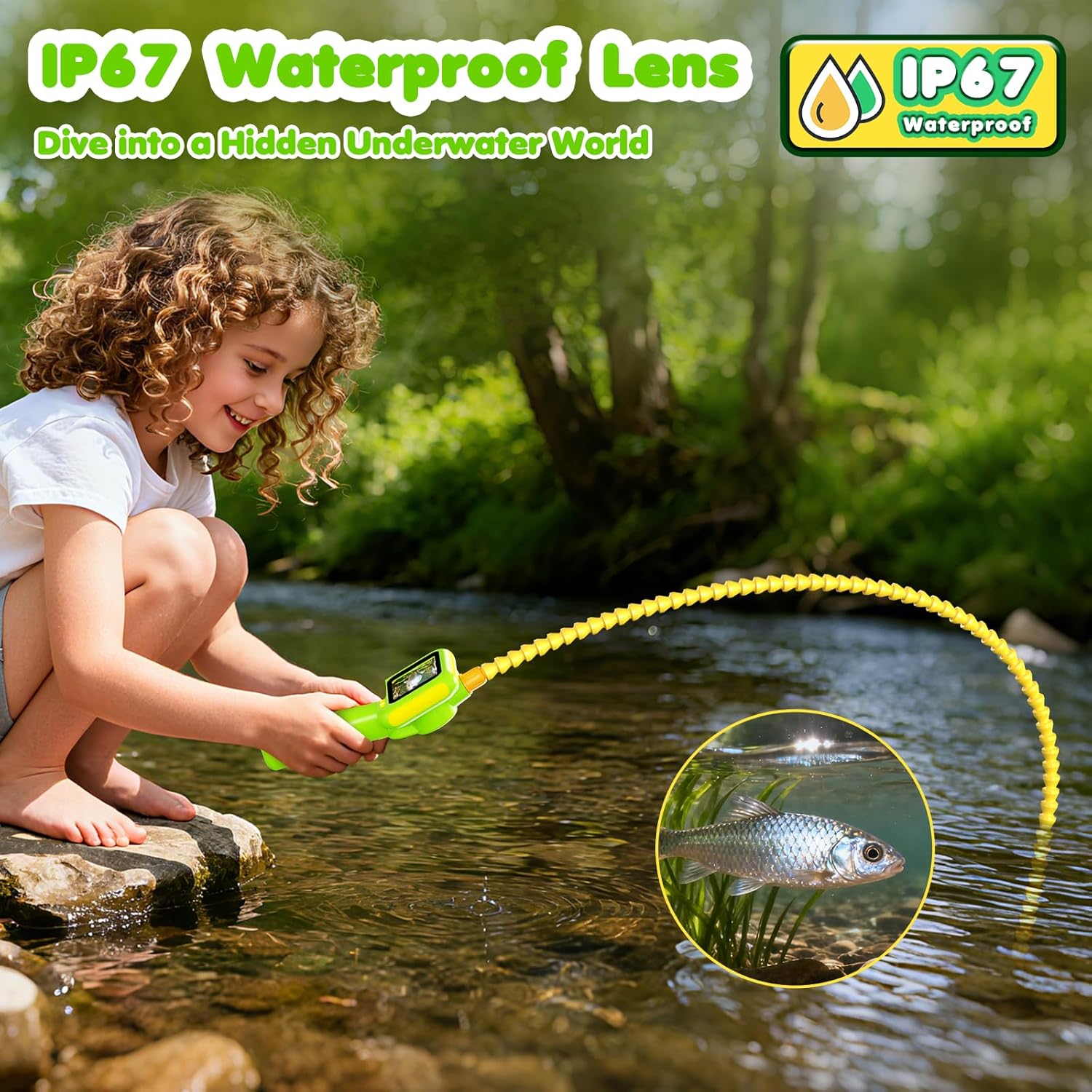 Endoscope for Kids, Borescope  - Kids Education Kit ulasan dan harga