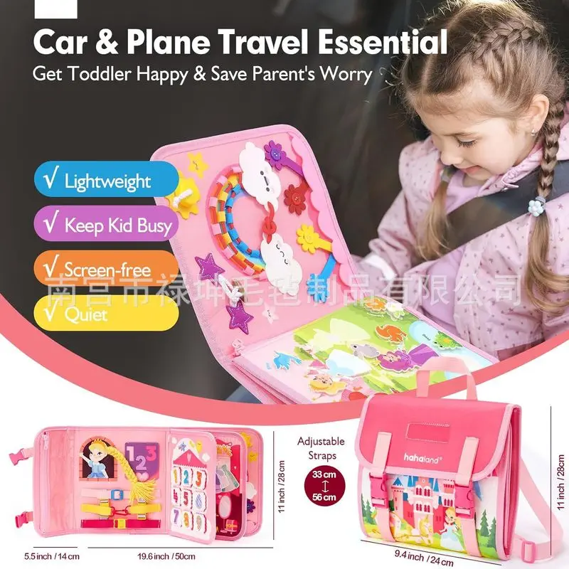 Princess Montessori Felt Busy  - Kids Education Board ulasan dan harga