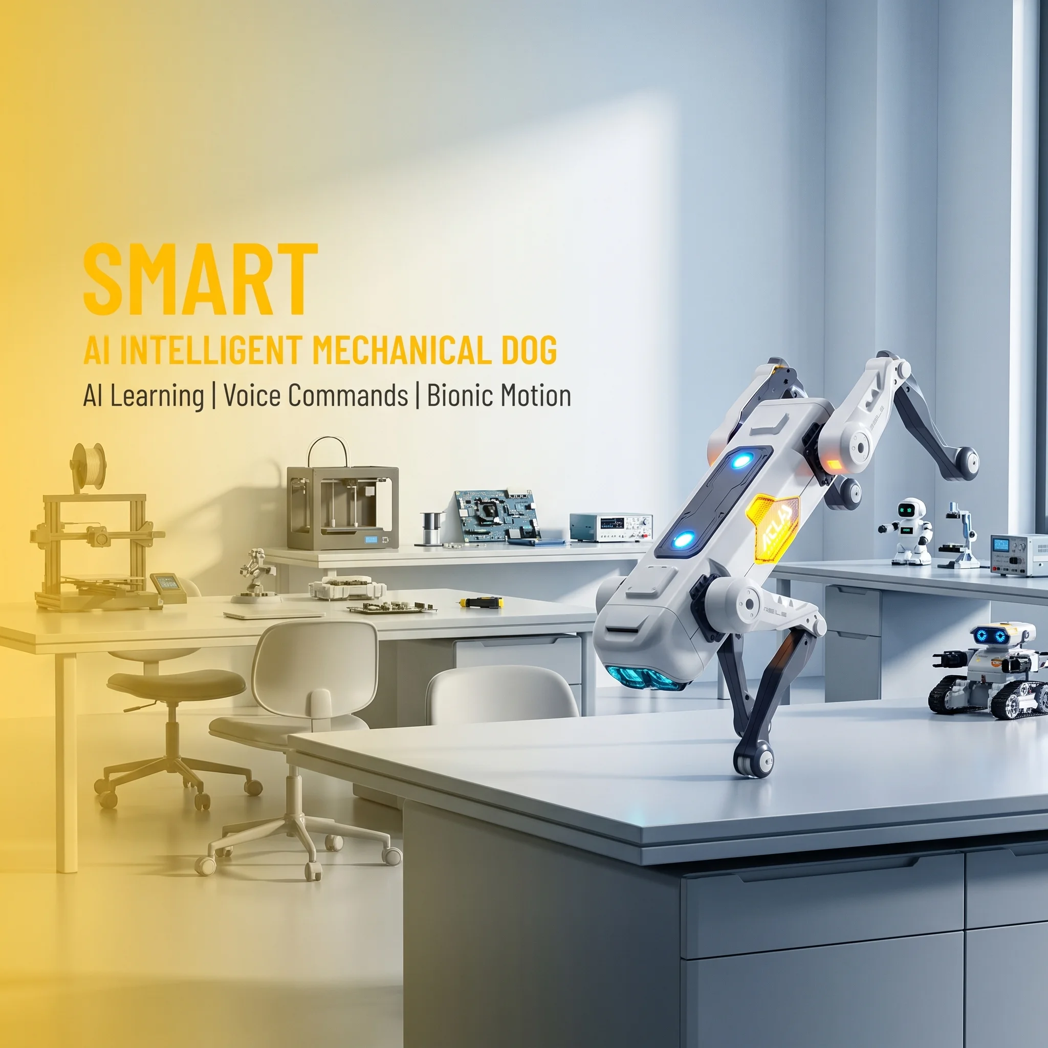 AI Smart Robot Dog, Voice & AP - Kids Educational Resources ulasan dan harga