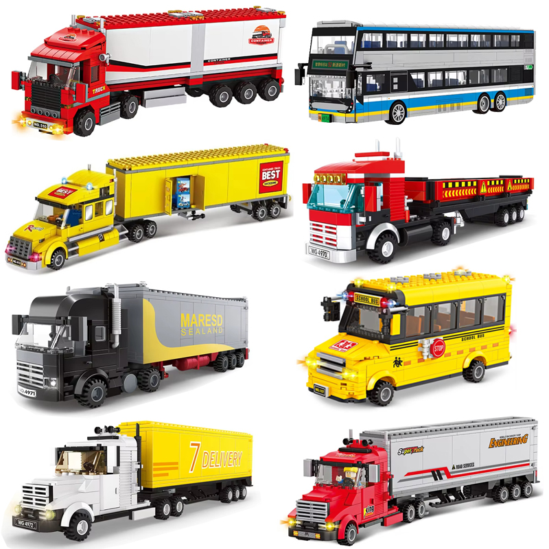 New Modern City Big Cargo Frei - Kids Education Sites ulasan dan harga