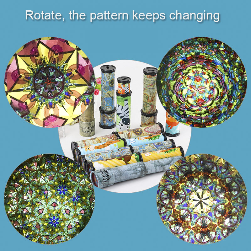 Scalable Rotation Kaleidoscope - Kids Education World ulasan dan harga