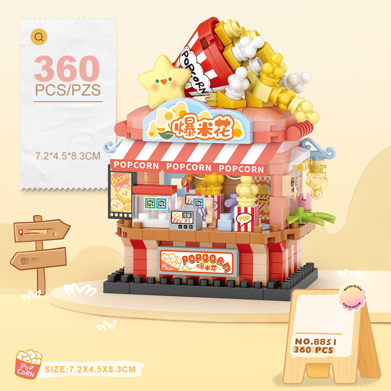 Mini Street View Shop Building - Kids Education Store ulasan dan harga