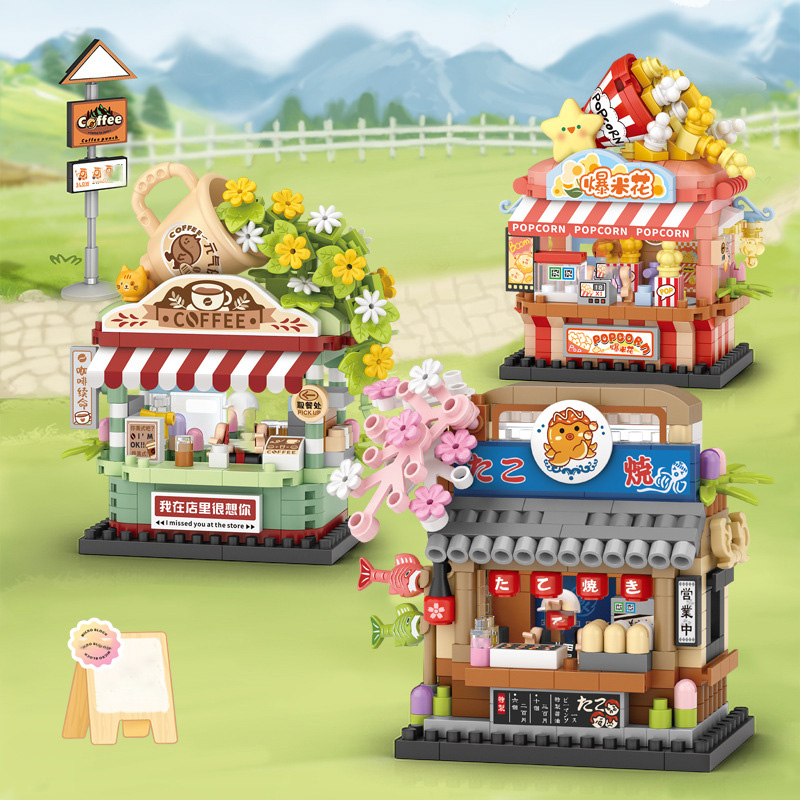 Mini Street View Shop Building - Kids Education Store ulasan dan harga