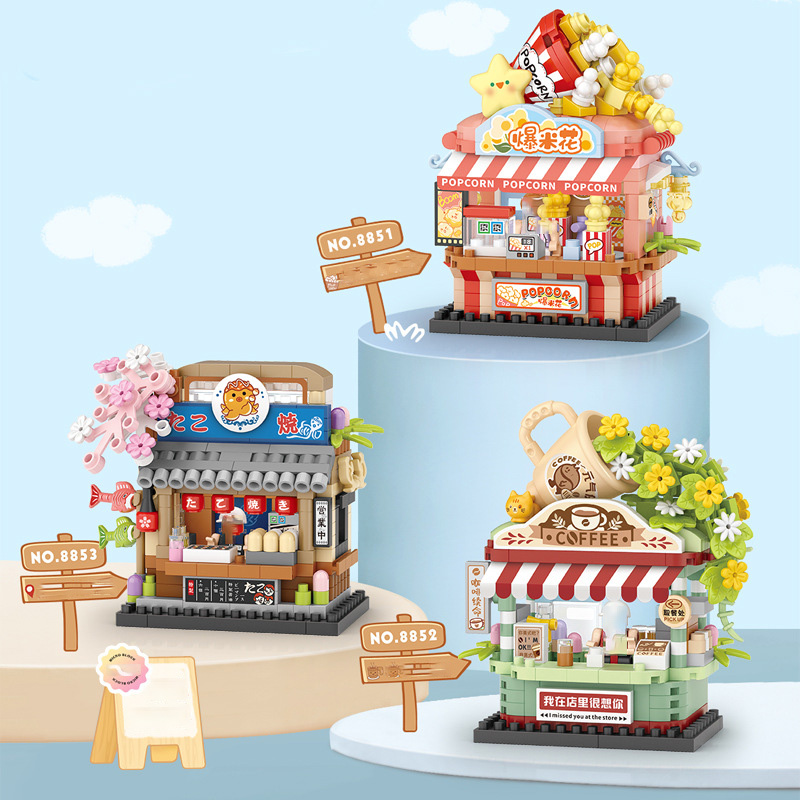 Mini Street View Shop Building - Kids Education Store ulasan dan harga