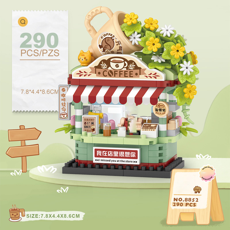 Mini Street View Shop Building - Kids Education Store ulasan dan harga