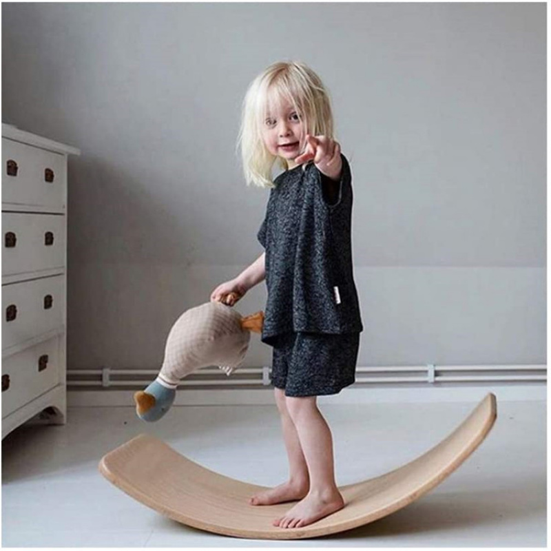 Sensory Training Wood Surf Bal - Kids Education Board ulasan dan harga
