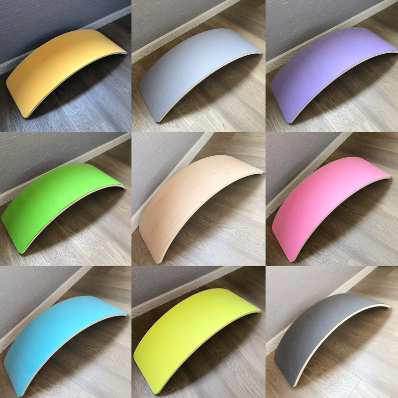 Sensory Training Wood Surf Bal - Kids Education Board ulasan dan harga