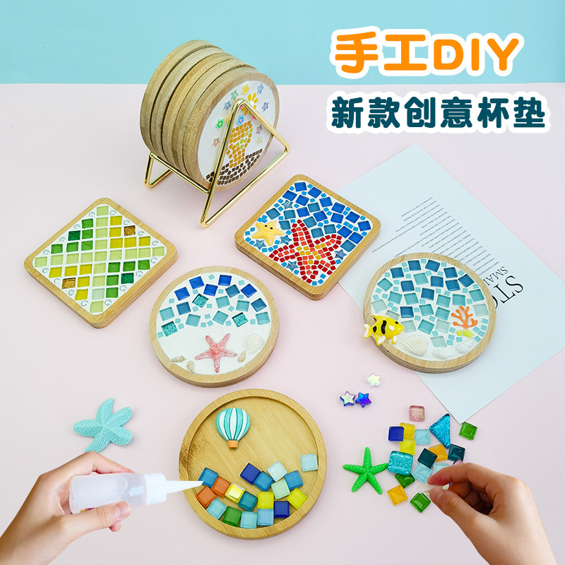Mosaic Coaster DIY Handmade Ed - Kids Education Kit ulasan dan harga