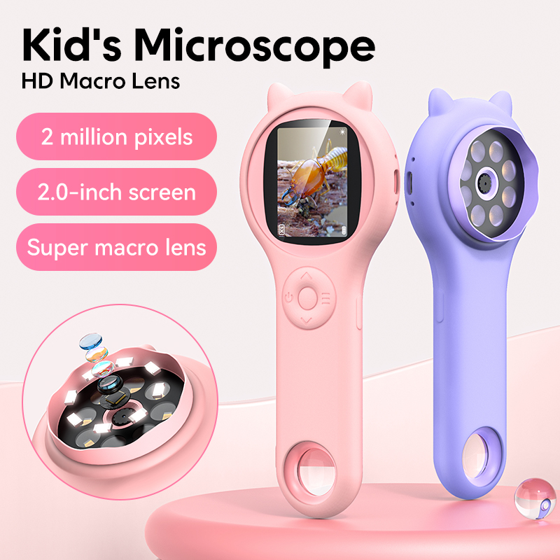 Mini Kids Optical Microscope W - Kids Education World ulasan dan harga