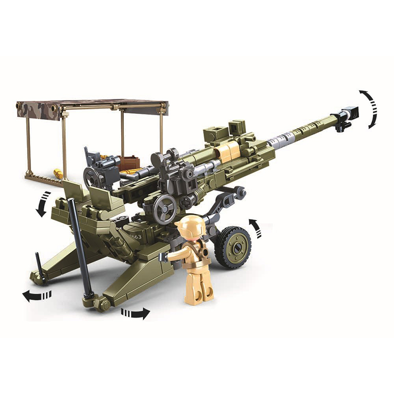 Military WW2 M777 Ultralightwe - Kids Education World ulasan dan harga