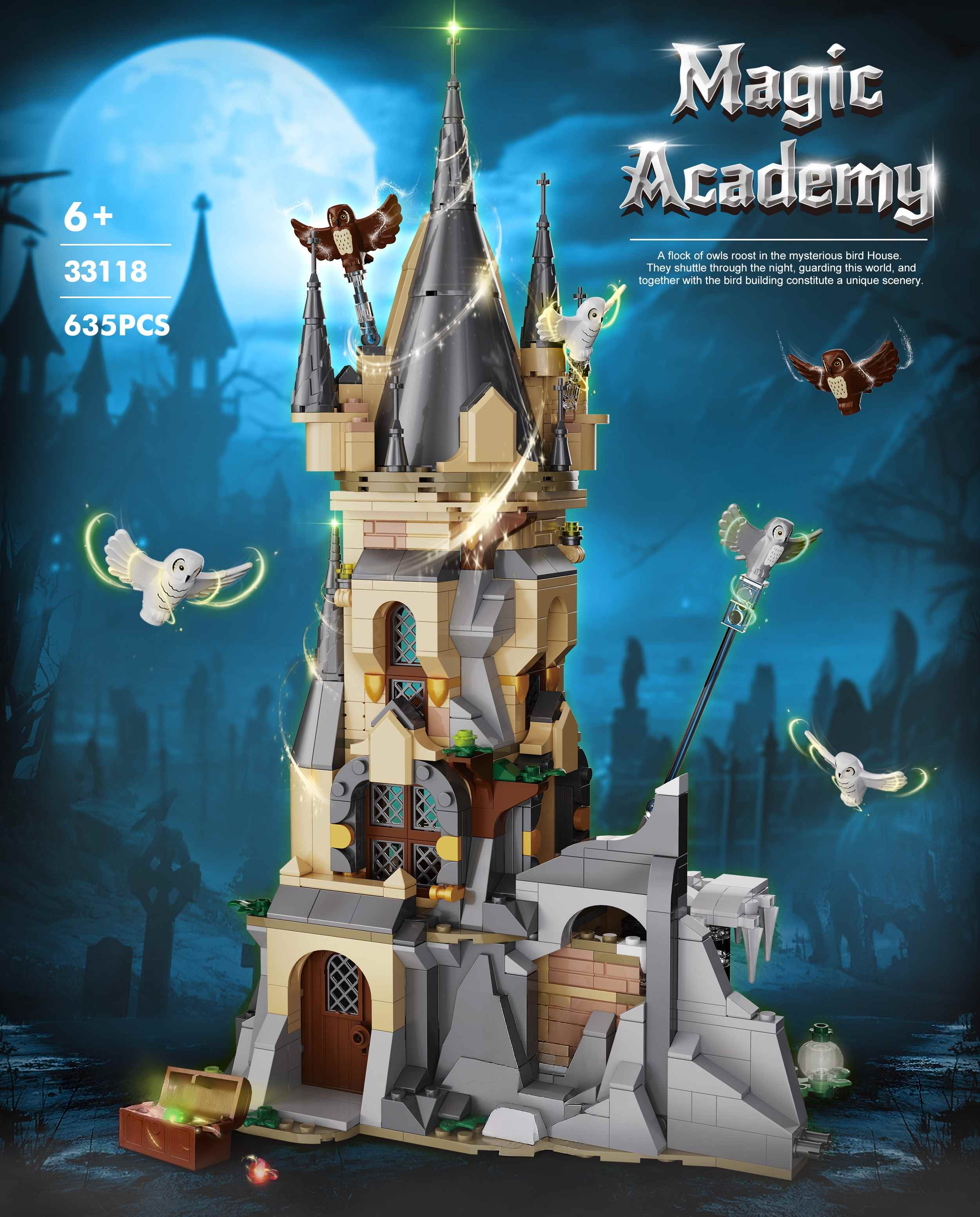 Magic Academy Castle Building  - Kids Education Academy ulasan dan harga